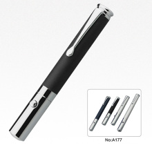 Guangzhou Presente Presente Pen Metal Detectable Laser Pointer Luz Promoção Canetas